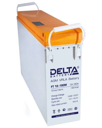 Delta FT 12-180 M. Аккумулятор герметичный свинцово-кислотный. Delta в Москве