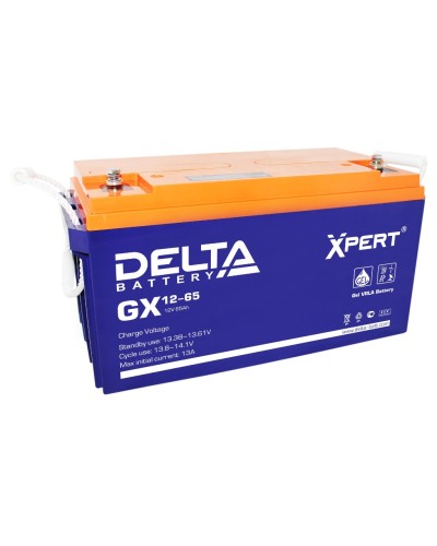 Delta GX 12-65. Аккумулятор герметичный свинцово-кислотный. Delta в Москве