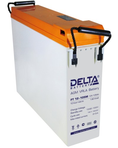Delta FT 12-105 M. Аккумулятор герметичный свинцово-кислотный. Delta в Москве