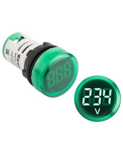 ED16-22VD (ed16-22vd-g). Индикатор значения напряжения зеленый. EKF в Москве
