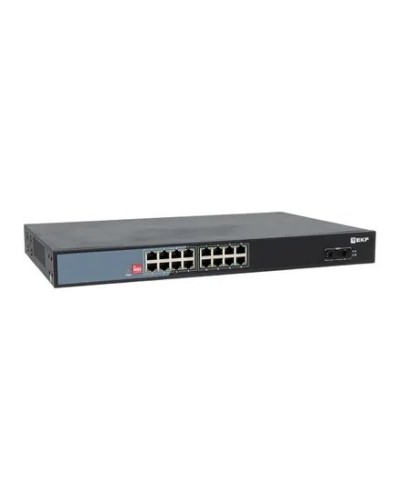 TSX-U-2GX/SFP-16GTP-R. Промышленный неуправляемый коммутатор. EKF в Москве