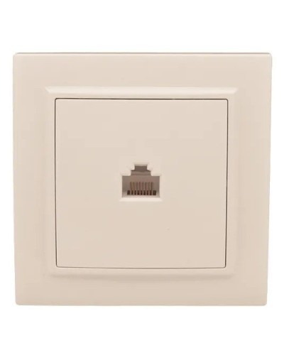 Минск Розетка RJ-45 1-мест. СП (ERK01-035-20). Розетка RJ-45 1-мест. СП. EKF в Москве
