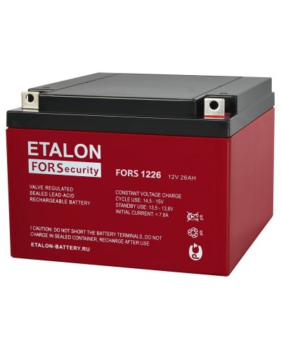 ETALON FORS 1226. Аккумулятор герметичный свинцово-кислотный. ETALON в Москве