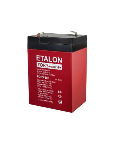 ETALON FORS 606. Аккумулятор герметичный свинцово-кислотный. ETALON в Москве