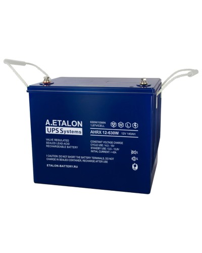A.ETALON AHRX 12-630W (140). Аккумулятор герметичный свинцово-кислотный. ETALON в Москве