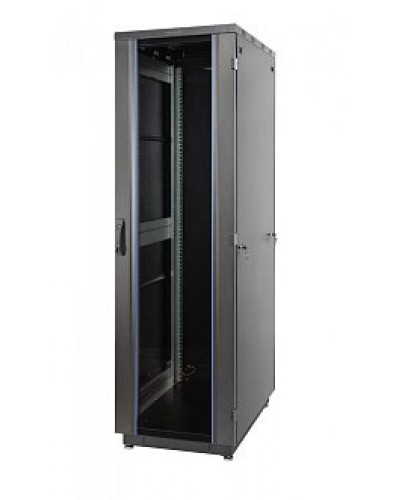 60F-33-68-31BL. Шкаф телекоммуникационный 19 напольный 33U. Eurolan в Москве