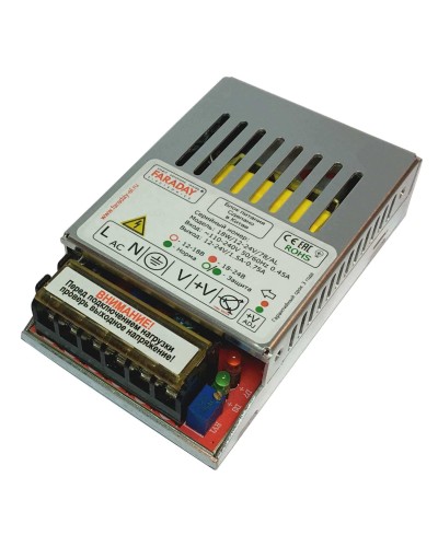 18W/12-24V/78AL. Импульсный блок питания. FARADAY в Москве