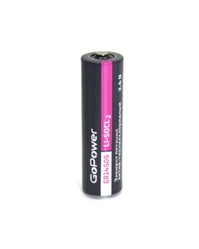 ER14505 GoPower. Литий-тионилхлоридный элемент питания. GoPower в Москве