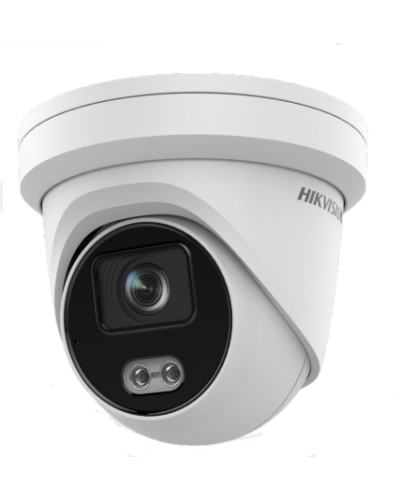 DS-2CD2327G2-LU(C)(4мм). Профессиональная видеокамера IP купольная. Hikvision в Москве
