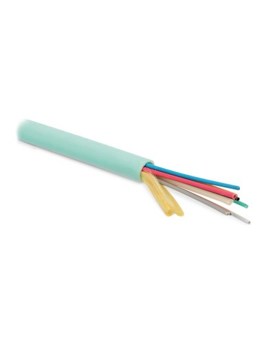 FO-MB-IN-503-12-LSZH-AQ. Кабель волоконно-оптический многомодовый. Hyperline в Москве