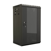 TDB-15U-GP-RAL9004. Шкаф телекоммуникационный 10 настенный, 15U. Hyperline