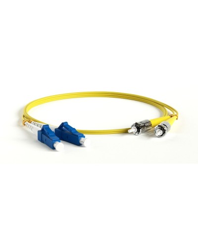 FC-D2-9-LC/UR-ST/UR-H-1M-LSZH-YL. Патч-корд волоконно-оптический ST-LC. Hyperline в Москве
