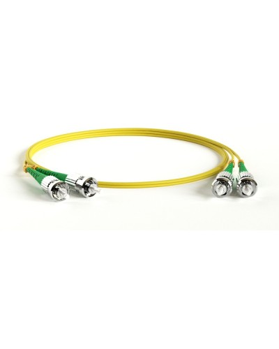 FC-D2-9-ST/AR-ST/AR-H-1M-LSZH-YL. Патч-корд волоконно-оптический ST-ST. Hyperline в Москве