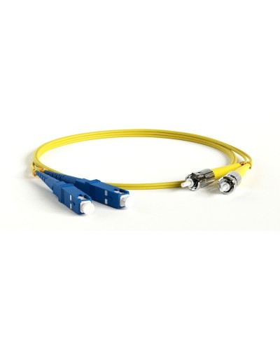 FC-D2-9-SC/UR-ST/UR-H-1M-LSZH-YL. Патч-корд волоконно-оптический ST-SC. Hyperline в Москве
