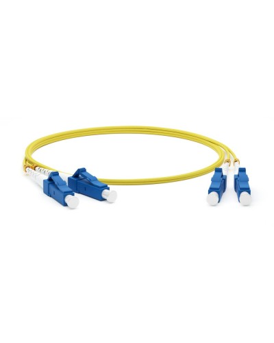 FC-D2-9-LC/UR-LC/UR-H-20M-LSZH-YL. Патч-корд волоконно-оптический одномодовый. Hyperline в Москве