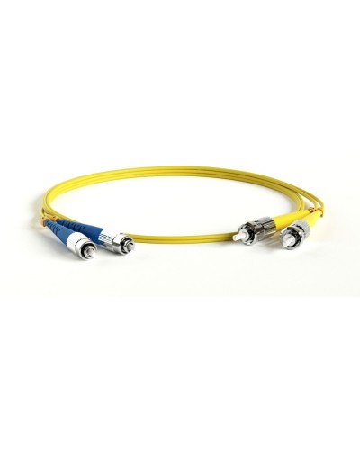 FC-D2-9-FC/UR-ST/UR-H-1M-LSZH-YL. Патч-корд волоконно-оптический ST-FC. Hyperline в Москве