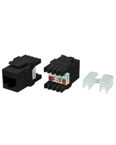 KJ8-8P8C-C5e-180-BK. Вставка Keystone Jack RJ-45. Hyperline в Москве
