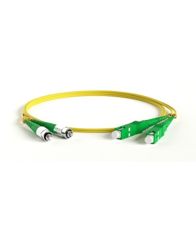 FC-D2-9-FC/AR-SC/AR-H-1M-LSZH-YL. Патч-корд волоконно-оптический SC-FC. Hyperline в Москве