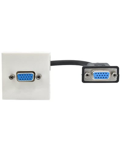 Розетка VGA M/M PRIMER РКМ-10-20-П белый IEK(PR-KK40D-RV-0-1-K01). Розетка. IEK в Москве
