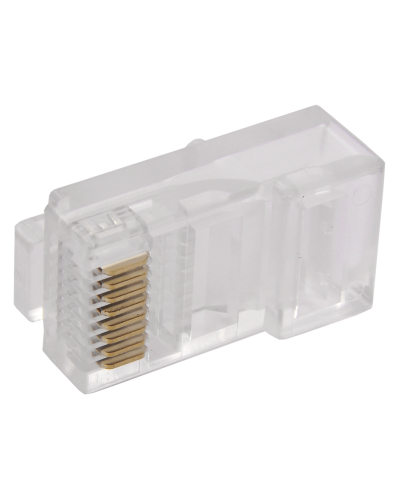 GENERICA Разъём RJ-45 UTP для кабеля кат. 5Е (20 шт) (CS3-1C5EU-G). Разъем RJ-45. IEK в Москве