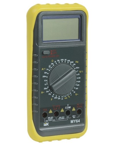 Мультиметр цифровой Professional MY64 (TMD-5S-064). Мультиметр цифровой. IEK в Москве