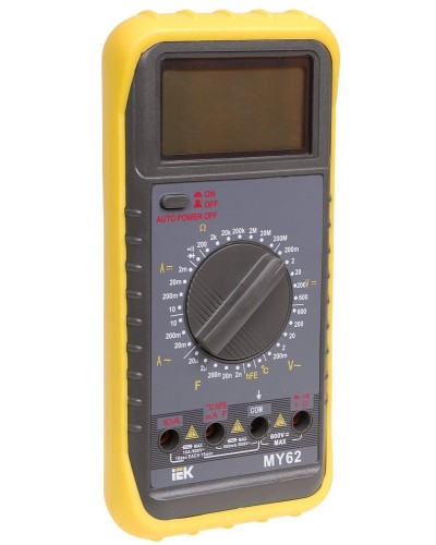 Мультиметр цифровой Professional MY62 (TMD-5S-062). Мультиметр цифровой. IEK в Москве
