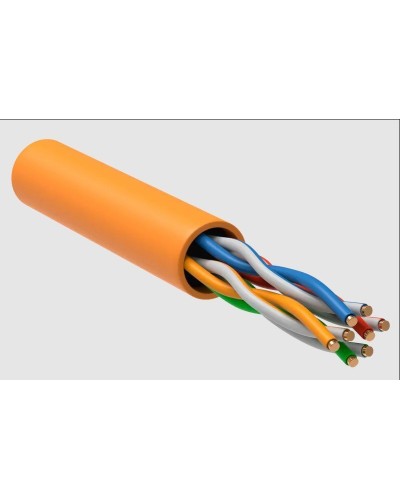 GENERICA U/UTP 5E 24AWG 4PR LSZH оранжевый (BC1-C5E04-127-305-R-G). Кабель «витая пара» (LAN) для структурированных систем связи. IEK в Москве