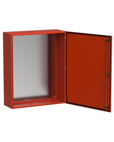 ЩМП-100.80.30 УХЛ1 IP66 RAL3020 TITAN 5 (TI5-13-N-100-080-030-66). Корпус металлический с монтажной платой. IEK в Москве