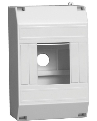 Корпус пластиковый КМПн 1/4 IP20 белый (MKP31-N-04-30-135). Щиток модульный без дверцы, настенный. IEK в Москве