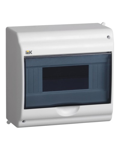 Корпус пластиковый КМПн 2/9-2 IP31 белый KREPTA 3 (MKP42-N-09-31-02). Щиток модульный с прозрачной дверцей, настенный. IEK в Москве