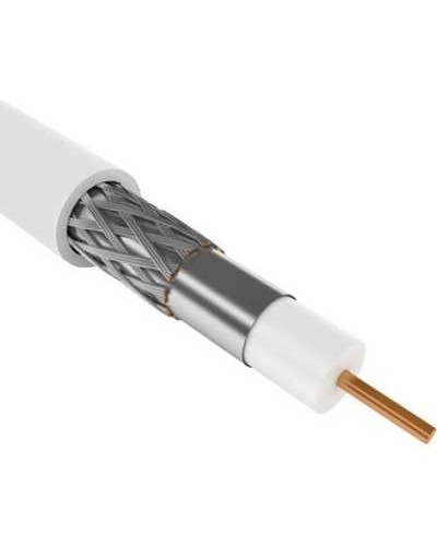 GENERICA RG6 медный 75Ом FPE PVC белый (CC3-R6F1-111-100-G). Кабель коаксиальный медный. IEK в Москве