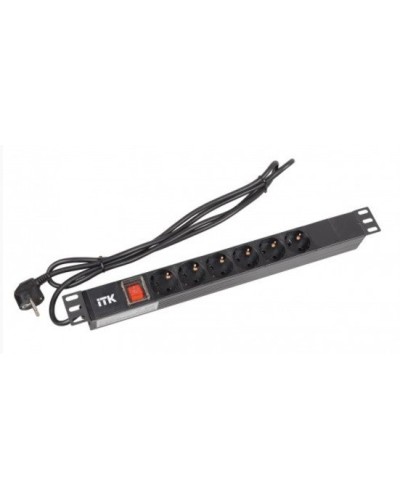 PH12-6D1-P. Блок розеток 19”. ITK в Москве