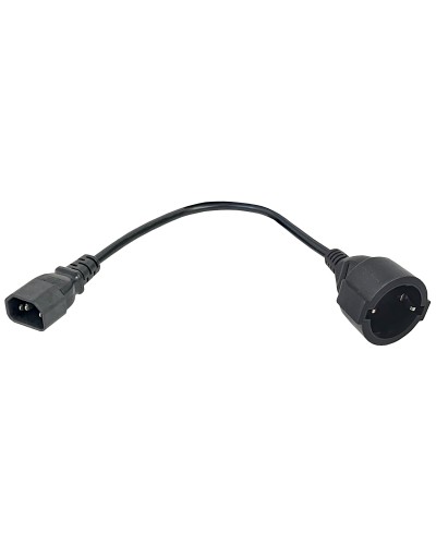 PC-C14D-10CM. Адаптер C14-Schuko. ITK в Москве