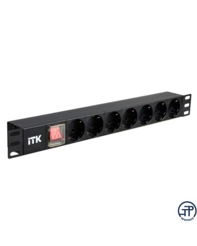 PH12-7D3. Блок розеток 19”. ITK в Москве