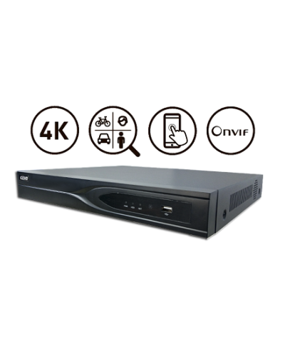 KN-CORE36/2-4K-AI. Видеорегистратор IP 36-канальный. KENO в Москве