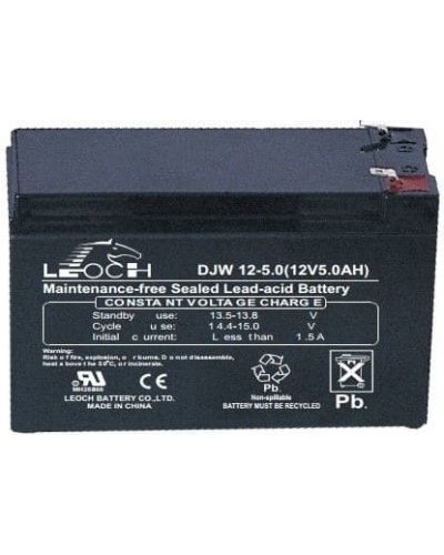 LEOCH DJW 12-5,0. Аккумулятор герметичный свинцово-кислотный. LEOCH в Москве