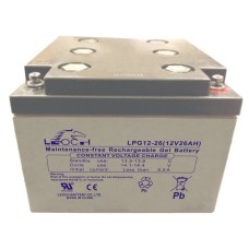 LEOCH LPG 12-26. Аккумулятор герметичный свинцово-кислотный. LEOCH
