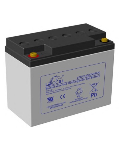 LEOCH LPG 12-45. Аккумулятор герметичный свинцово-кислотный. LEOCH в Москве