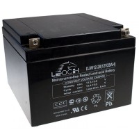LEOCH DJW 12-28. Аккумулятор герметичный свинцово-кислотный. LEOCH