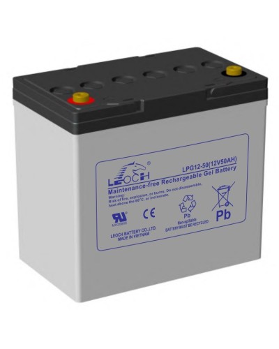 LEOCH LPG 12-50. Аккумулятор герметичный свинцово-кислотный. LEOCH в Москве