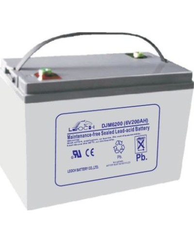 LEOCH DJM 6200. Аккумулятор герметичный свинцово-кислотный. LEOCH в Москве