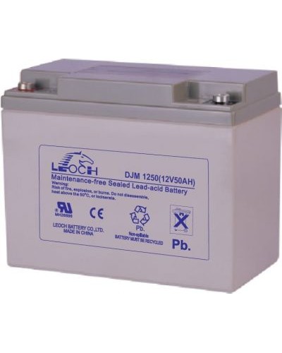 LEOCH DJM 1250. Аккумулятор герметичный свинцово-кислотный. LEOCH в Москве