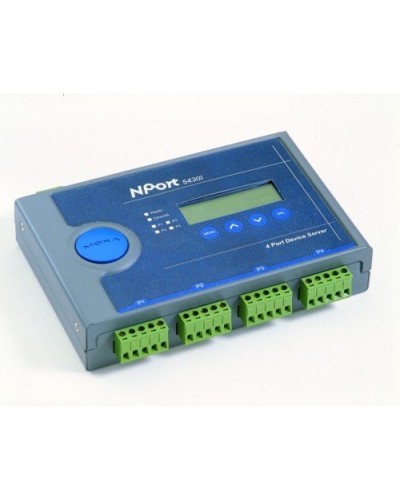 NPort 5430I. 4-портовый асинхронный сервер. MOXA в Москве