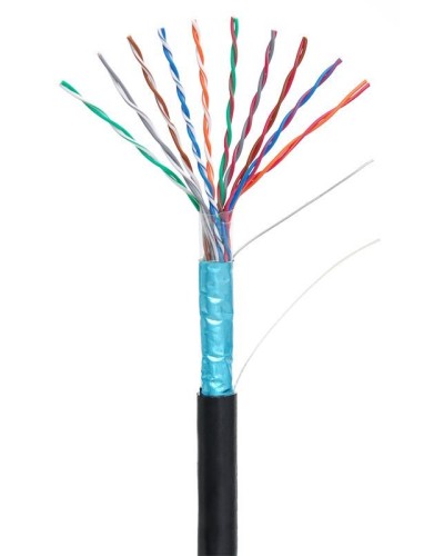 F/UTP 10pair, Cat5, Out, PE (EC-UF010-5-PE-BK-3). Кабель «витая пара» (LAN) для структурированных систем связи. NETLAN в Москве