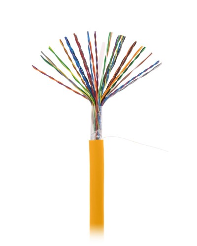 U/UTP 25pair, Cat5, In, LSZH (EC-UU025-5-LSZH-OR-3). Кабель «витая пара» (LAN) для структурированных систем связи. NETLAN в Москве