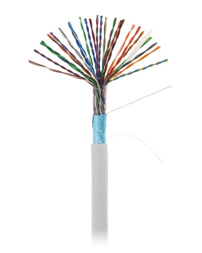 F/UTP 25pair, Cat5, In, PVC (EC-UF025-5-PVC-GY-3). Кабель «витая пара» (LAN) для структурированных систем связи. NETLAN в Москве