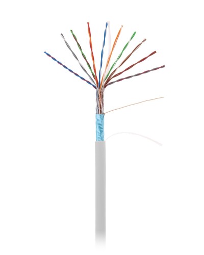 F/UTP 10pair, Cat5, In, PVC (EC-UF010-5-PVC-GY-3). Кабель «витая пара» (LAN) для структурированных систем связи. NETLAN в Москве
