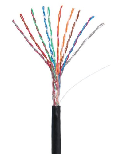 U/UTP 10pair, Cat5, Out, PE (EC-UU010-5-PE-BK-3). Кабель «витая пара» (LAN) для структурированных систем связи. NETLAN в Москве