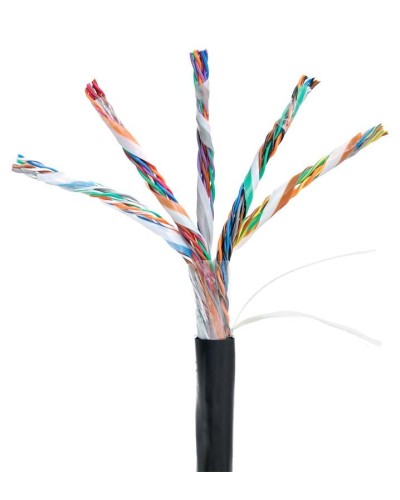 U/UTP 25pair, Cat5, Out, PE (EC-UU025-5-PE-BK-3). Кабель «витая пара» (LAN) для структурированных систем связи. NETLAN в Москве