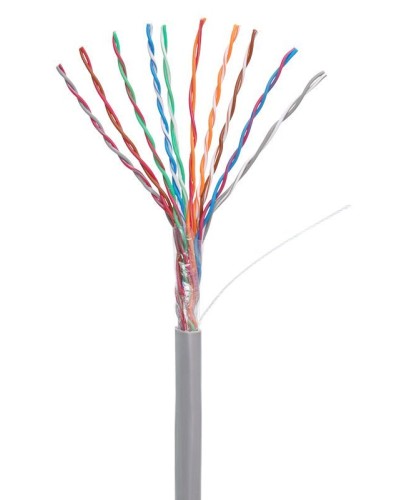 U/UTP 10pair, Cat5, In, PVC (EC-UU010-5-PVC-GY-3). Кабель «витая пара» (LAN) для структурированных систем связи. NETLAN в Москве